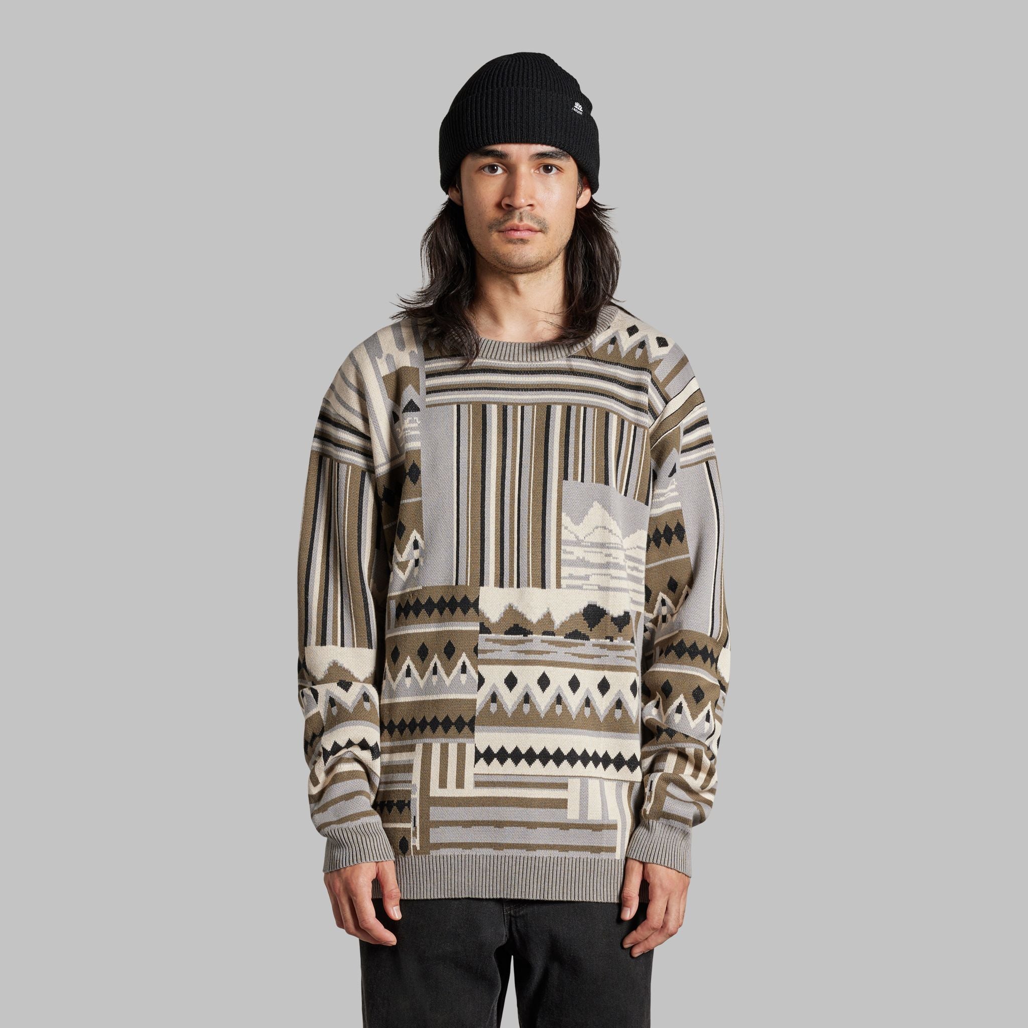 2025 JEFE SWEATER - ARMY