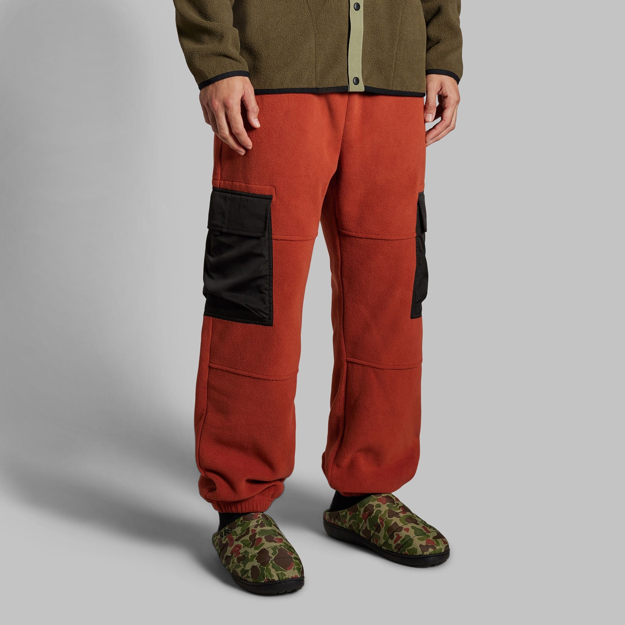 パンツ PARANOID Reins Sweat Cargo Pants 2025 2025 BASK CARGO PANT - RUST – autumnheadwear