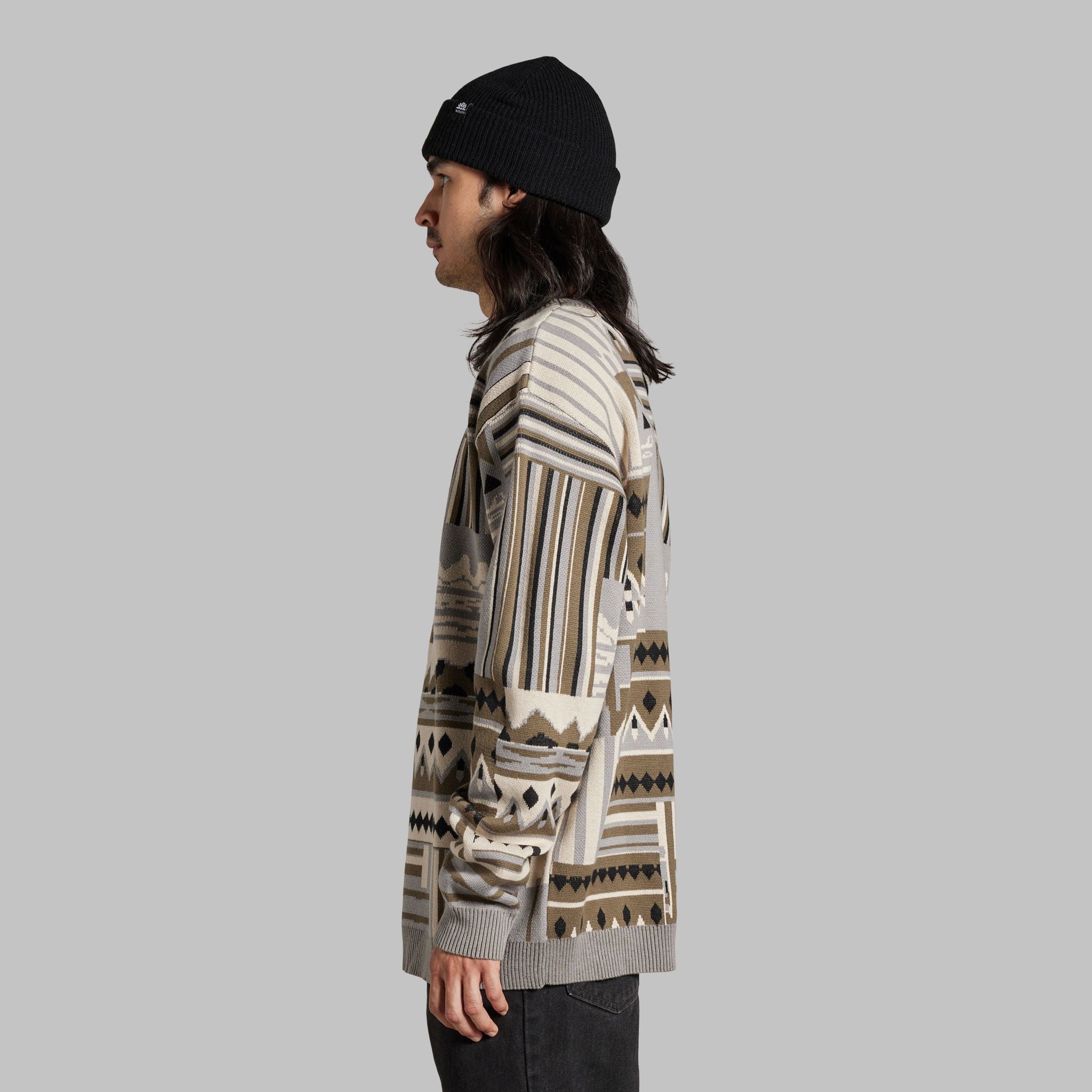 2025 JEFE SWEATER - ARMY