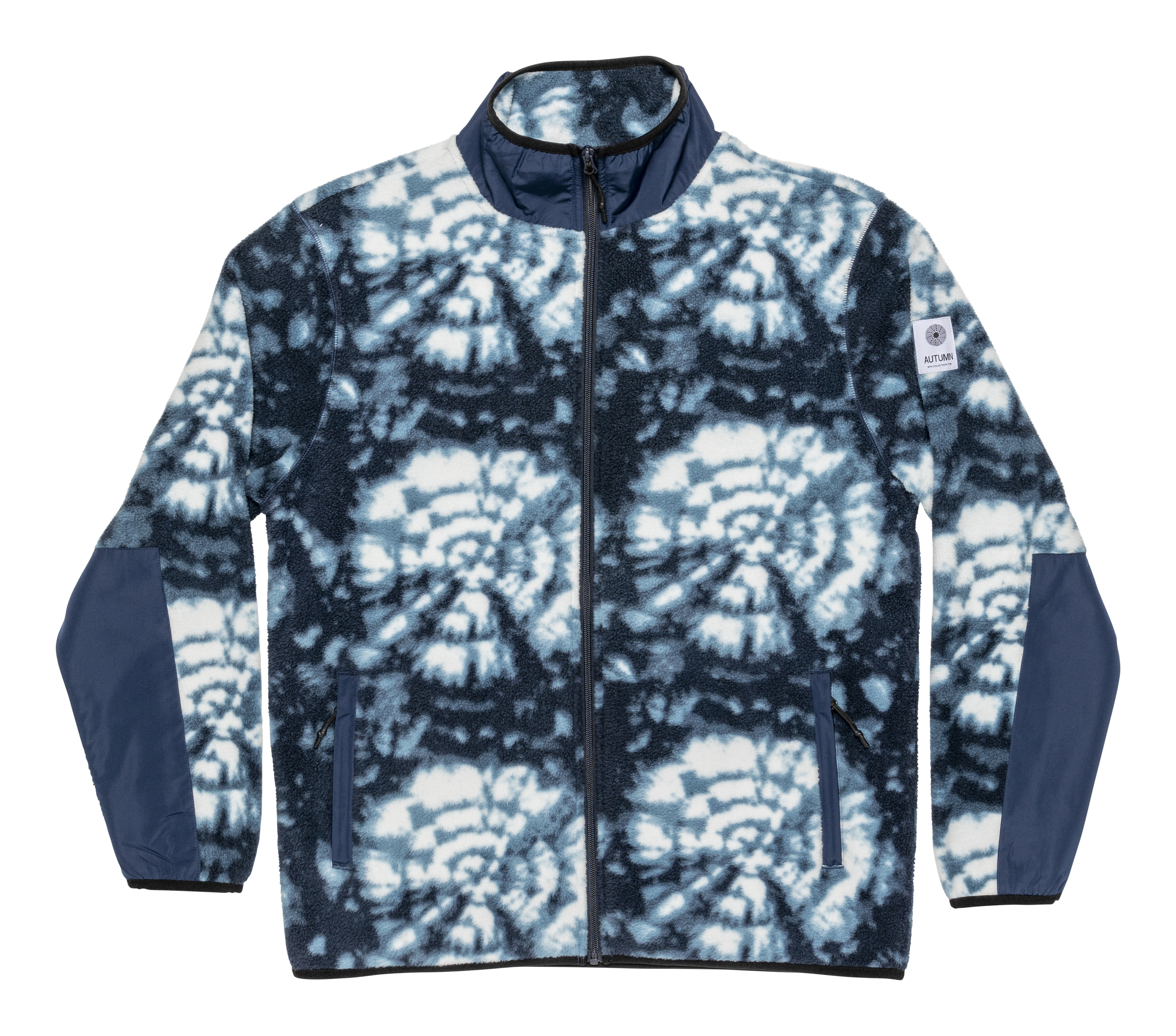 SOLSTICE FULL ZIP FLEECE - SHIBORI